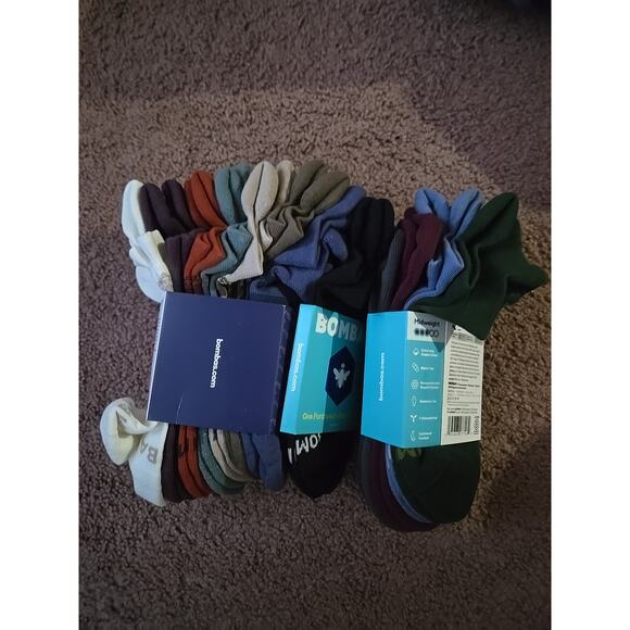 Bombas Men's Ankle Sock 12-Pack Medium - Picture 3 of 3